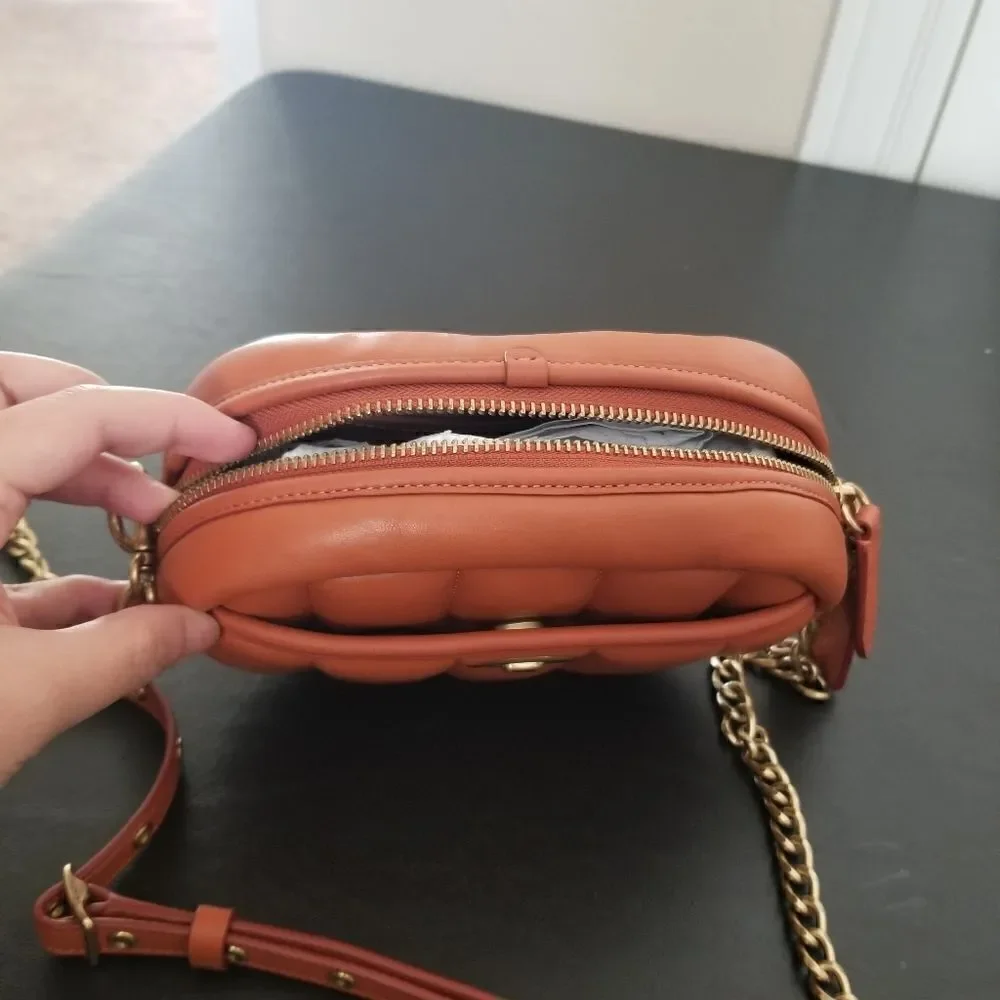 NWOT Coach Quilted Camera Bag